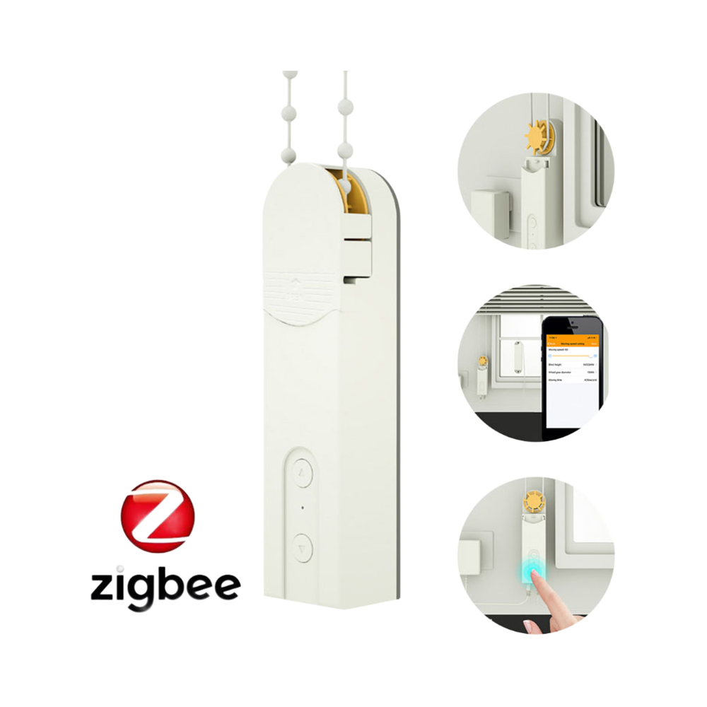 Έξυπνος Μηχανισμός Χειρισμού Περσίδων Zigbee με Ηλιακό Πάνελ COL-BDM01ZB - Image 5